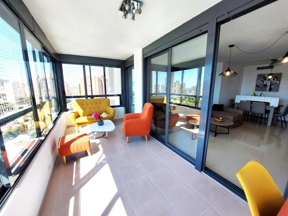 Luxury 3 Dormitorios Frente Al Mar En Las Marinas By Sonneil Rentals Benidorm Zewnętrze zdjęcie